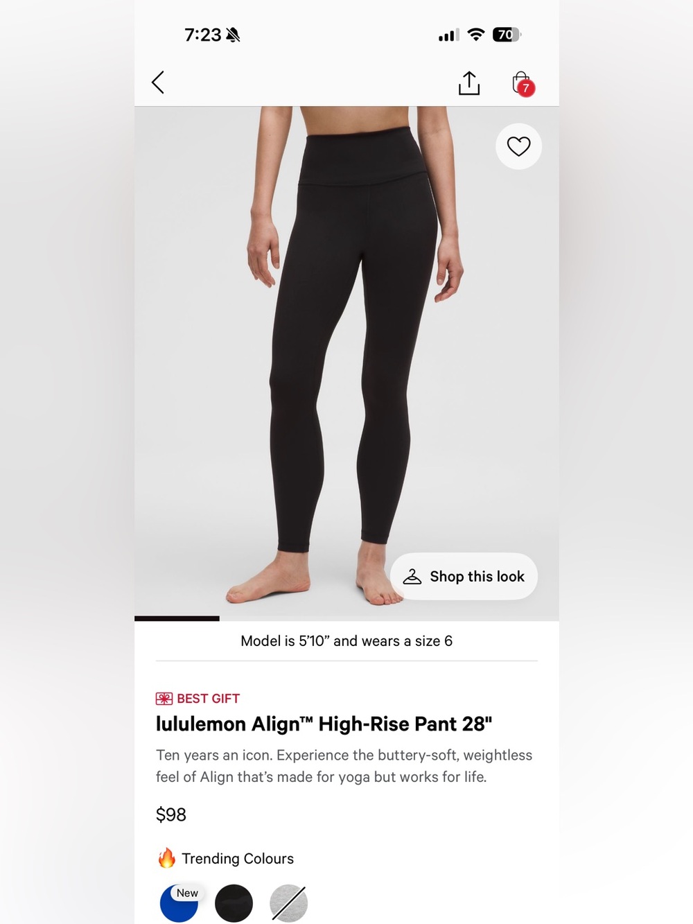 lululemon Align High-Rise Leggings in Goodnight Plum